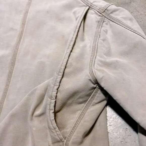 Vintage Carhartt 80’s Blanket Lined Chore Jacket Size 48L - Picture 9 of 13
